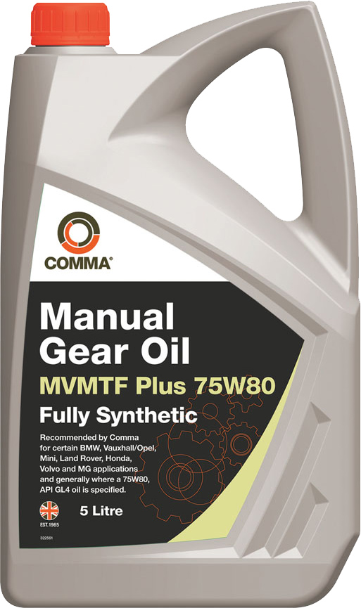 Олива трансмісійна COMMA MVMTF 75W-80 FS Plus 5 л (MVP75805L)